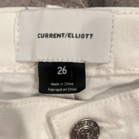 Current/elliot white denim - Picture 3 of 3